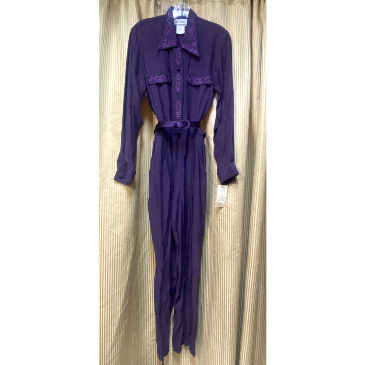 Purple 1980s Vintage Jumpsuits & Playsuits for Women for Purple 1980s Vintage Jumpsuits & Playsuits for Women for