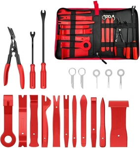 19PCS Trim Removal Tool Set, Pannello Auto Porta Audio Trim Removal Tool Kit Plastica - Foto 1 di 6