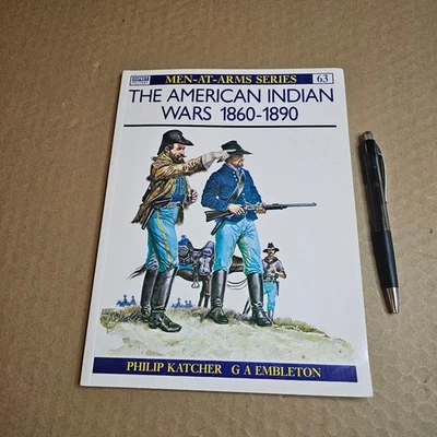 "THE AMERICAN INDIAN WARS 1860-1890" BOOK MILITARY GUN FIELD UNIFORM MEN ARMS Foto 1 de 4