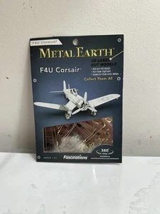 F4U Corsair Flugzeug MMS035 Metal Earth 3D Modellbausatz - Bild 1 von 2