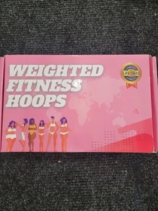 Gewichtete Hula Hoops für Erwachsene Abnehmen Übergröße blaue Farbe - Bild 1 von 3