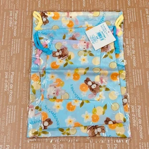 Sugar Bunnies Drawstring Bag Set 3 Sizes S47 New, Cute, - Picture 1 of 3