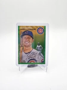 2023 Topps Chrome Platinum Anniversary - Nico Hoerner #236 Green Wave Refractor - Picture 1 of 2