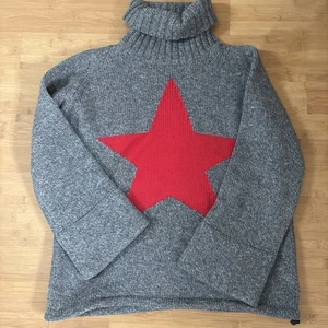 Marc Cain Dicker Rollkragen-Pullover grau Größe N3 (38) Schurwolle Top - Bild 1 von 4