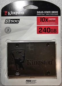Kingston Q500 240GB Internal 2.5" Solid State Drive (SQ500S37/240G) - Picture 1 of 2