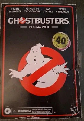 Figura de acción Ghostbusters serie Plasma paquete de 4 40 aniversario 3,75"  Foto 1 de 4