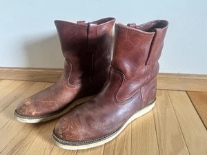 Stivali sportivi vintage da uomo in pelle Russet RED WING IRISH SETTER PECOS taglia 9,5 - Foto 1 di 11