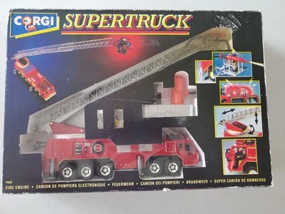 CORGI 1992 Supertruck Fire Engine 94660 Bright Red Great Britain New in Box!! - Image 1 of 4