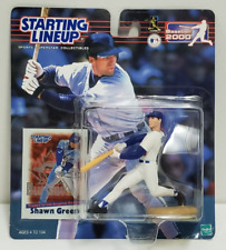 SHAWN GREEN - Los Angeles Dodgers Starting Lineup MLB SLU 2000 Figure & Card NEW