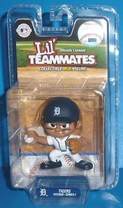 2016 MLB LIL' Teammates Detroit Tigers Pitcher Figure Series 2 Official NEW - Picture 1 of 3
