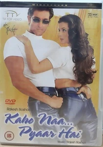 Kaho Naa Pyaar Hai - Hrithik Roshan - Bollywood Movie DVD (1 Disc) Made In U.K - Picture 1 of 1