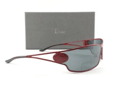 VINTAGE CHRISTIAN DIOR J'ADORE BURGUNDY 2000 SUNGLASSES AUSTRIA Y2K - Image 1 of 4