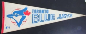 Vintage 1970's Toronto Blue Jays MLB Felt Logo 12"X30" Pennant 157975 - Picture 1 of 1