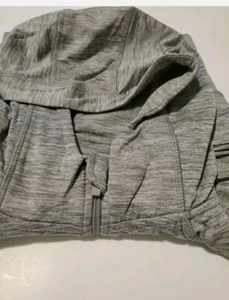 90 Degree By Reflex Youth Girls Hoodie Jacket Sizes 12 LARGE SILVER COMBO SD - Picture 1 of 4