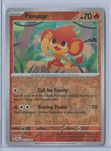 Pokémon 2024 STELLAR CROWN PANSEAR 021/142 MINT Never Played REVERSE HOLO - Bild 1 von 1