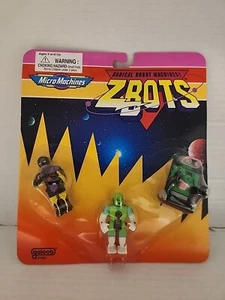 Very Rare ZBOTS 3 Pack XACTOR, SKIDDLE, PLEXUS MICRO MACHINES GALOOB - Picture 1 of 12