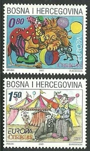 Bosnia - Mostar 2002 ☀ EUROPA CEPT Circus stamps 2v ☀ MNH** - Picture 1 of 1