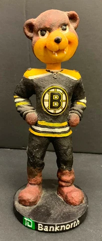 Blades Bear Mascot Boston Bruins SGA Boston Bruins Bobblehead Banknorth NHL Cover