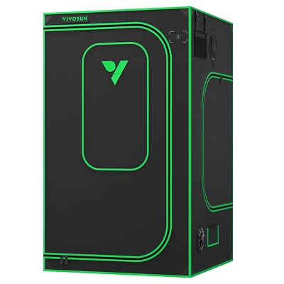 VIVOSUN P448 48"x48"x80" Advance Indoor Grow Tent Hydroponic 2000D 22mm Poles - Image 1 of 4