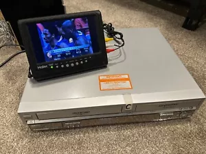 Panasonic DMR-E75VP Lettore DVD VCR TESTE PULITE! con telecomando testato funzionante - Foto 1 di 5