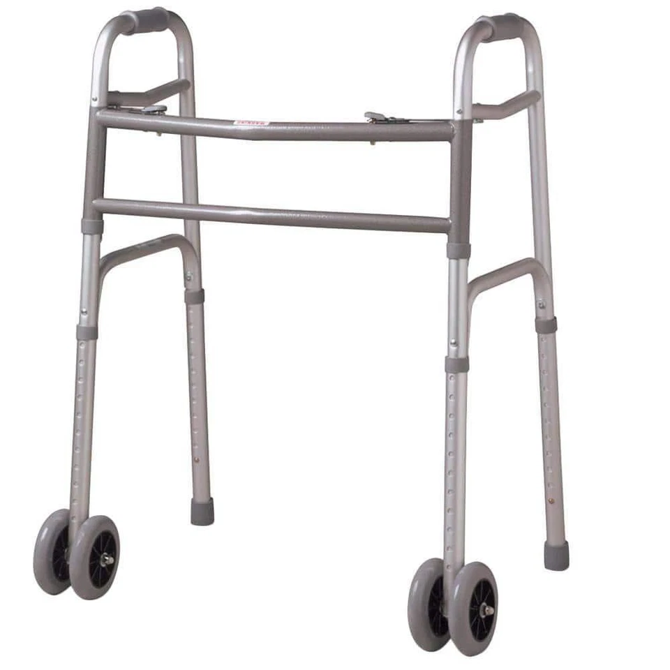Andador Plegable Medline H5.75" x W335.75" x D29.90" Bariátrico Estándar Metálico Foto 1 de 1