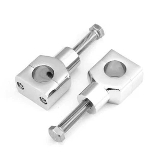 1" Handlebar Risers For Honda Shadow VT ACE Aero Sabre Spirit VLX 600 750 1100 - Picture 1 of 12