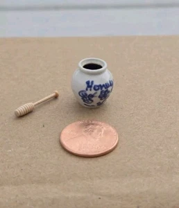 Puppenhaus Kunsthandwerk Honigtopf signiert - Bild 1 von 6