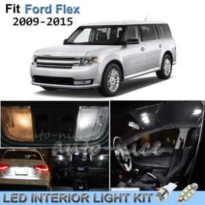 Kit de luces LED interiores blancas de lujo para Ford Flex 2009-2015 - Imagen 1 de 9