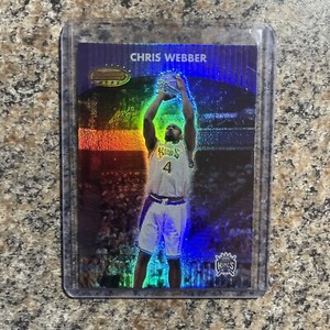Chris Webber 2001 Topps Bowmans Best #80 Retractor Foil~
