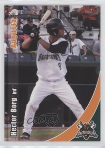 2006 Grandstand Augusta GreenJackets Hector Borg #9