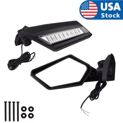 Espejos retrovisores laterales UTV Racing para Can Am Maverick X3 XRS XDS MAX 2017-2024 Foto 1 de 4