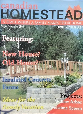 Canadian Homestead Magazine Family & Home Vacations August September 2005 f8 - Image 1 of 4