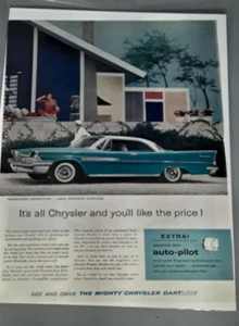 Original 1958 Chrysler Windsor Dartline Magazine Ad  "...You'll like the Price" - Picture 1 of 1