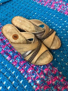 Patrizia by Spring Step 8 US Marketa taupe Keilabsatz - Bild 1 von 7