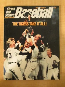 1985 Street and Smiths Baseball Jahrbuch Detroit Tigers Weltmeister - Bild 1 von 12