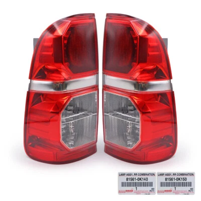 Pair Rear Body Tail Lamp Light For Toyota Hilux Vigo 2011 - 2014 - Image 1 of 4