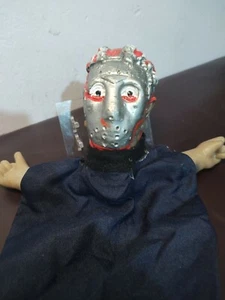 HAND PUPPET HALLOWEEN  JASON  VOORHEES MEXICAN TOY, MADE AT MEXICO  - Picture 1 of 3