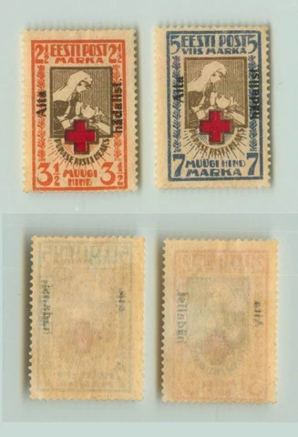 Estonia 1923 SC B11-B12 mint . f3187 Cover