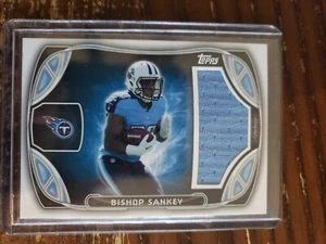 2014 Topps Bishop Sankey Rookie Jersey Relic Tennessee Titans Toronto Argonauts - Picture 1 of 1
