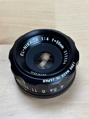 Lente de ampliación Nikon EL-Nikkor 50 mm f/4 como nueva Foto 1 de 4