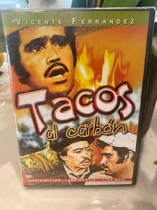 TACOS AL CARBON Spanish Movie DVD Pelicula con VICENTE FERNANDEZ New & sealed - Picture 1 of 2