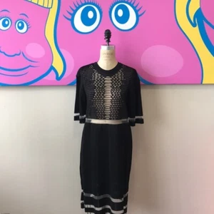 Alexander Wang x H&M schwarzes sportliches Strickkleid - Bild 1 von 8