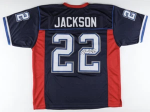 Fred Jackson Signed Bills Throwback Jersey (JSA COA) Buffalo R.B. 2006–2015 - Picture 1 of 6