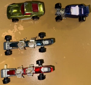 TOPPER JOHNNY LIGHTNING CUSTOM '32 FORD Blue, Dragster 2X, Ferrari LOT - Picture 1 of 16