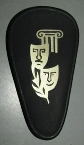 THEATER- WANDBILD typischer Wandschmuck um 1955/ 60 ROCKABILLY KERAMIK - Bild 1 von 3