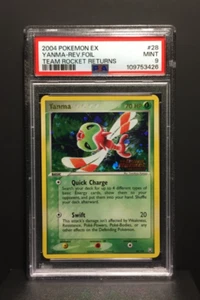 Yanma Reverse Holo 2004 | EX Team Rocket Returns | PSA 9 Mint | Pokemon inglés - Imagen 1 de 6
