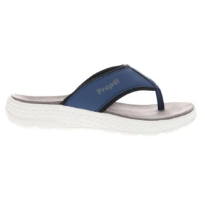Propet WST001 Travelactiv Ft WOMEN'S BLUE Flip Flop WATER FRIENDLY Sandal 7.5 M - Picture 1 of 2