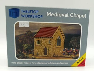 Capilla de taller de mesa de 28 mm de plástico duro-medieval 40K modelado de fantasía Segunda Guerra Mundial - Imagen 1 de 1