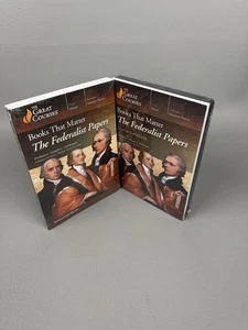 The Great Courses Books That Matter The Federalist Papers Audio & Books Set - Picture 1 of 6