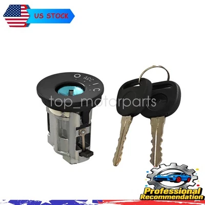 19207987 FOR 2004-08 PONTIAC GRAND PRIX IGNITION LOCK CYLINDER WITH 2 KEYS Foto 1 de 4